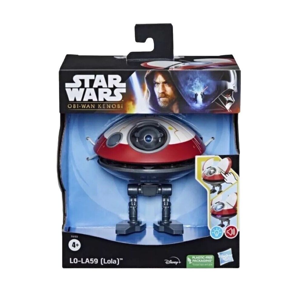 Hasbro Disney‎ Star Wars Obi-Wan Kenobi L0-LA59 (Lola) Interactive Actions NIB